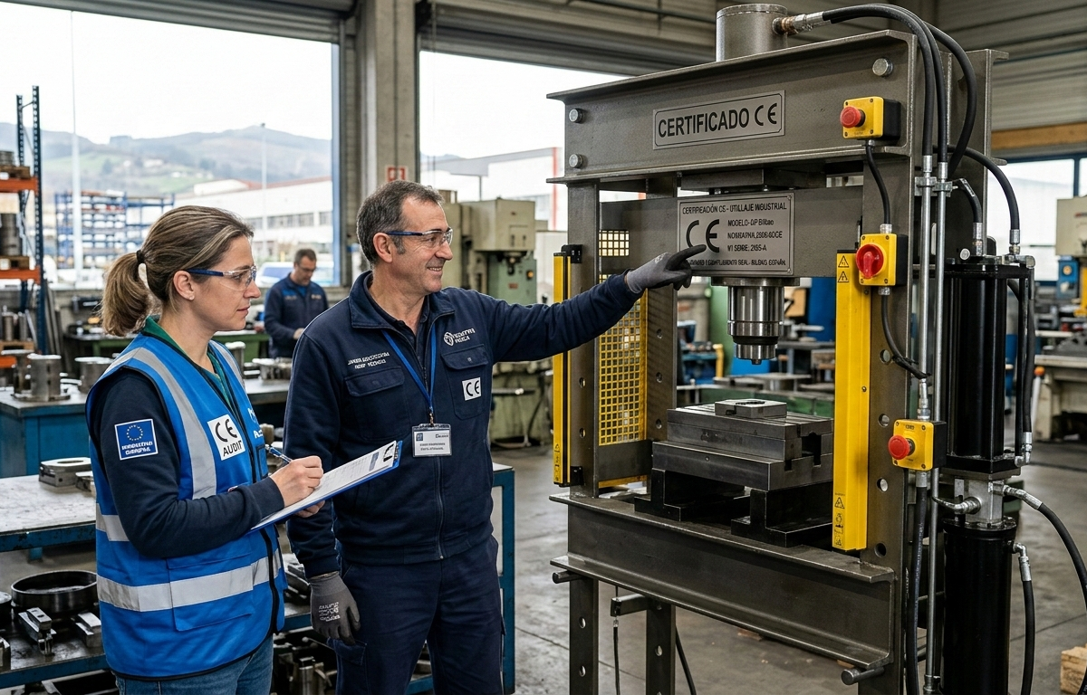 La certificación CE utillaje en Bilbao