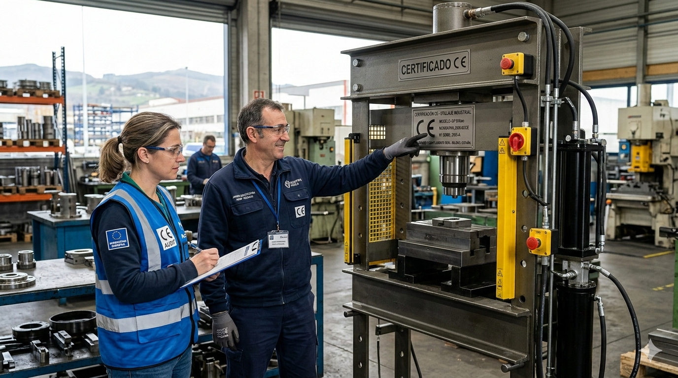 La certificación CE utillaje en Bilbao
